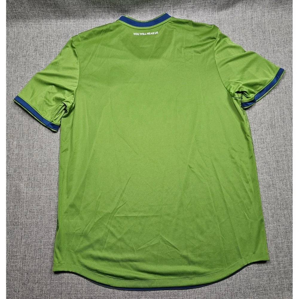 Seattle Sounders FC Jersey Mens XL Green MLS Soccer Adidas ClimaCool XBOX Shirt